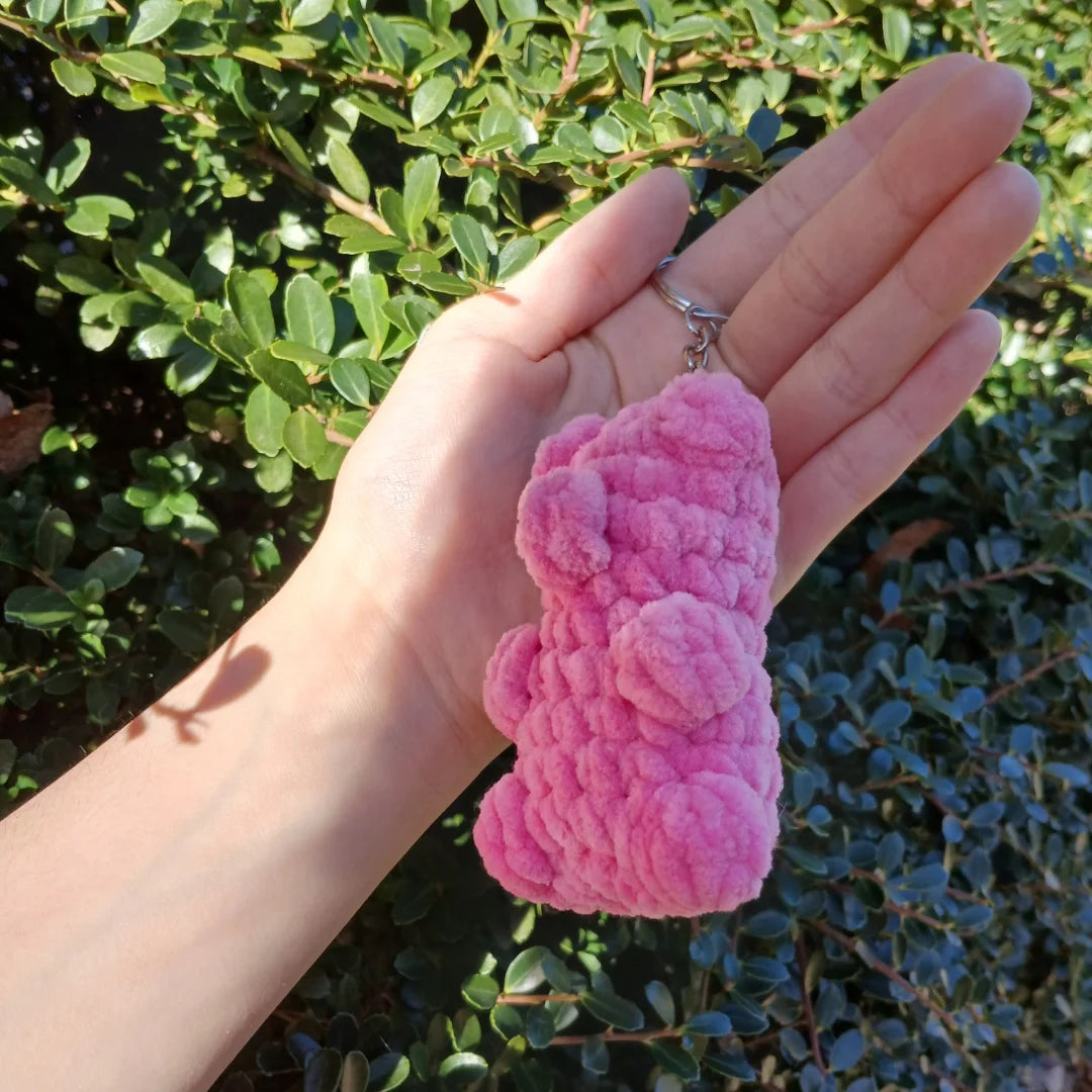 Jumbo Gummy bear keychains