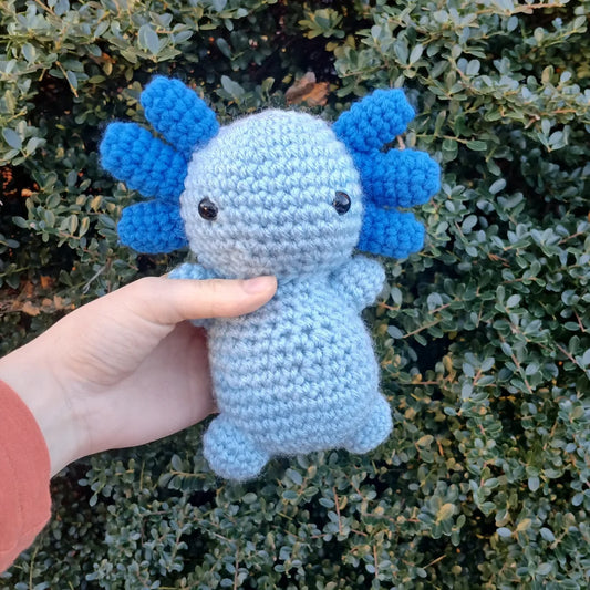Crochet Axolotl *MADE TO ORDER*
