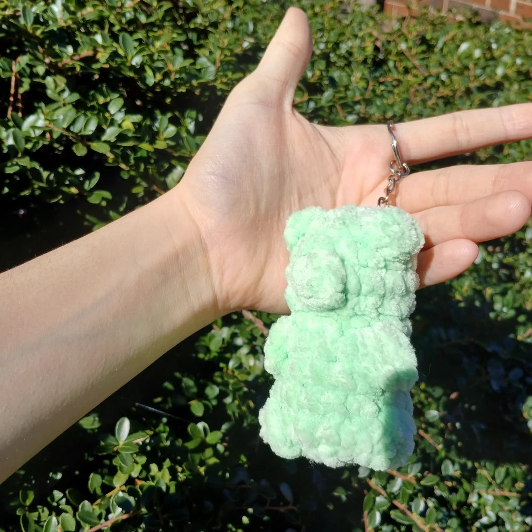 Jumbo Gummy bear keychains