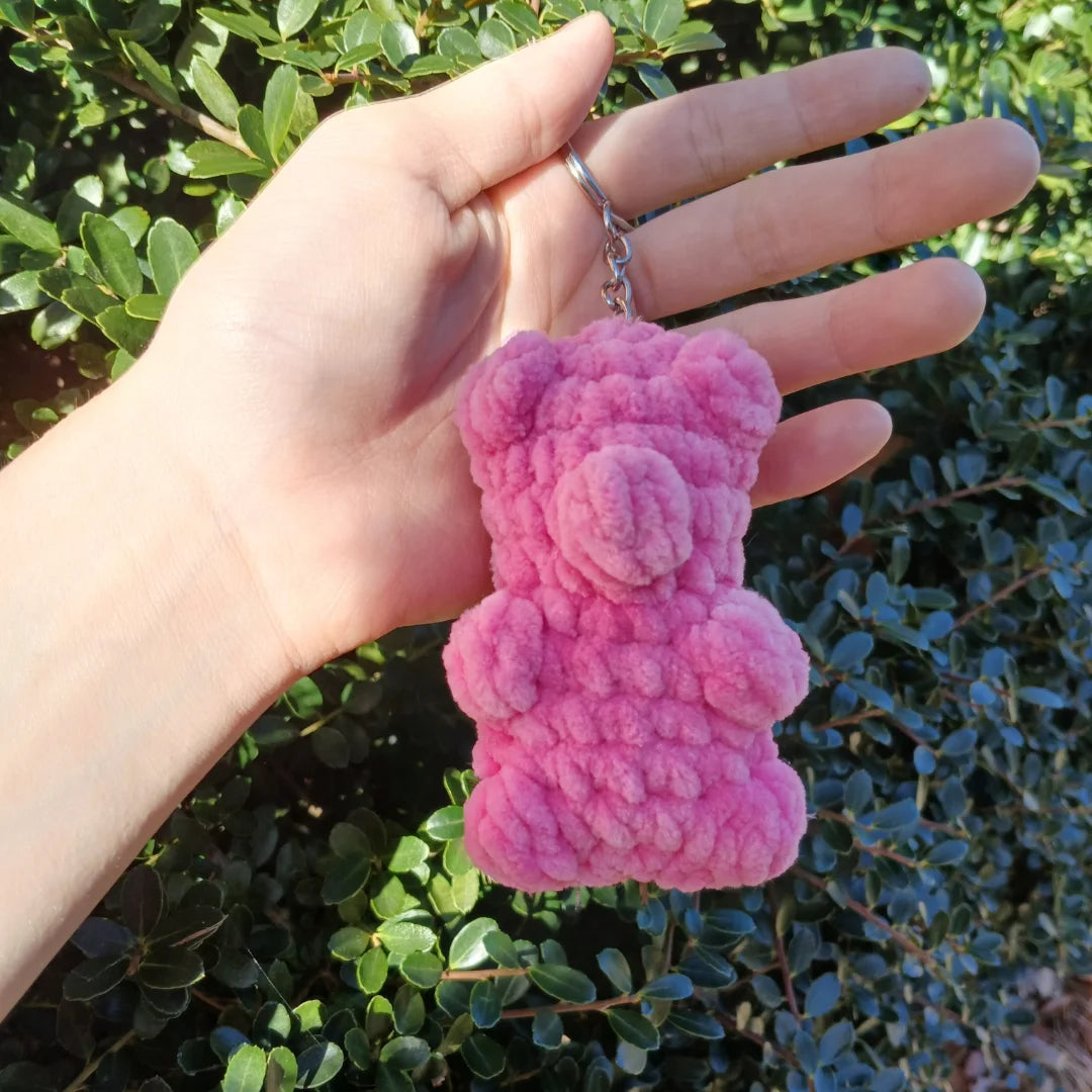 Jumbo Gummy bear keychains