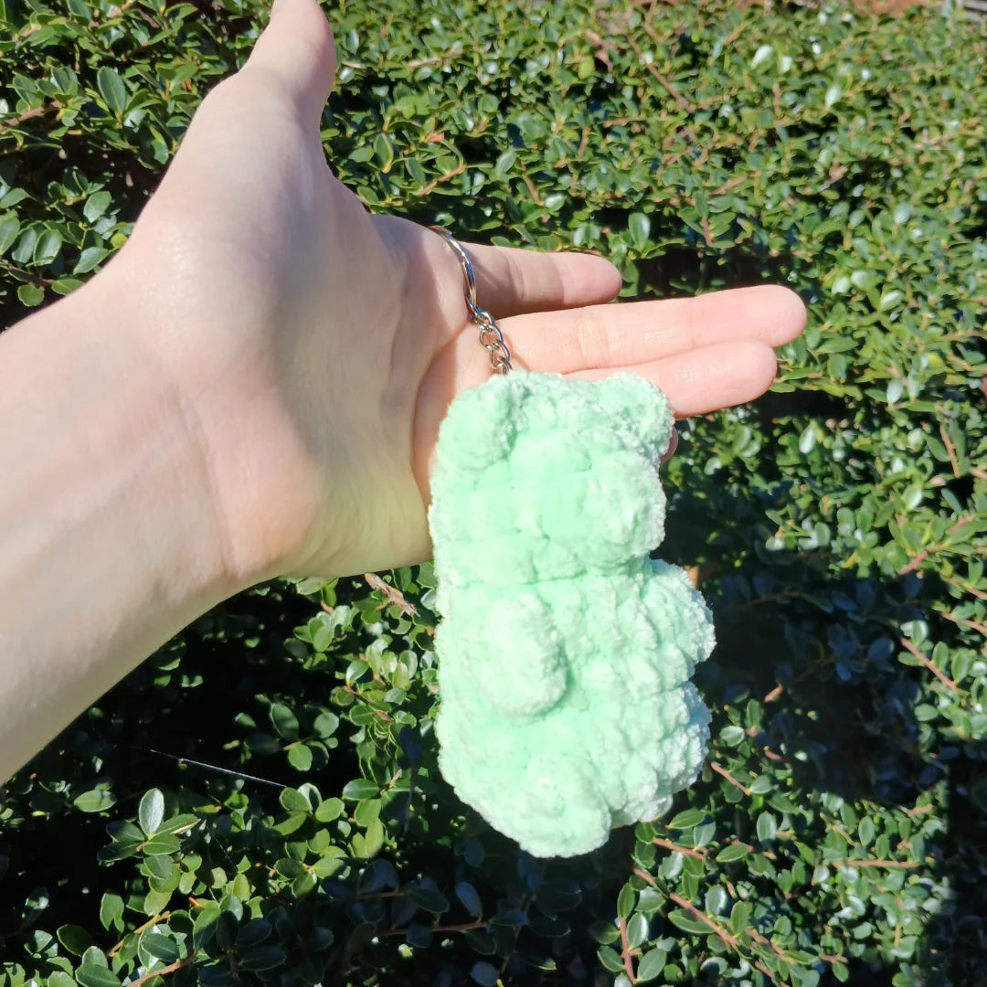Jumbo Gummy bear keychains